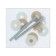Detle valve for the toilet tank "RBM" KV-16.2, single-level button white