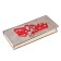 Wooden envelope "Happy Wedding Day!" silver, hearts, 17 x 8.5 x 2 cm