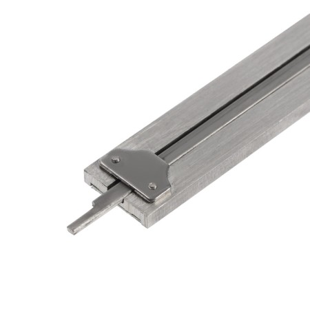 Electronic tundra of the pros, metal, with a depth meter, 150 mm-11