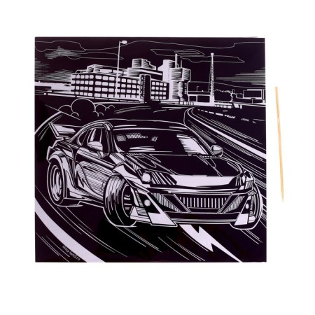 Engraving "Racing Machine"-1