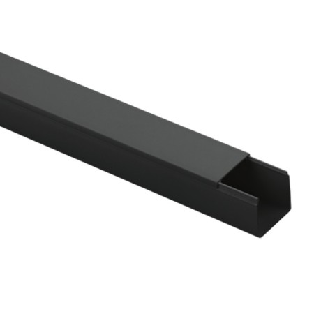 Cable-channel ERA KK-B-25-25 Black 25x25 mm