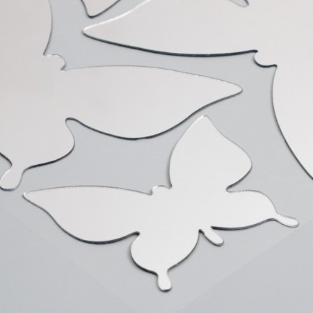 Interior mirror sticker "Butterflies" 38x31 cm-2
