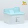 Animal fountain 20 x 17 x 15.5 cm, blue
