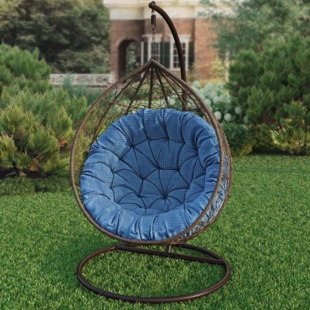 Pillow for Marsii swing, diameter 115 cm, blue color