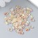 Decor for creativity Plastic "elongated crystal" set of 60 pcs Pink 0.8x0.6 cm