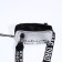Bag Cross-Bodi with a zipper, silver color