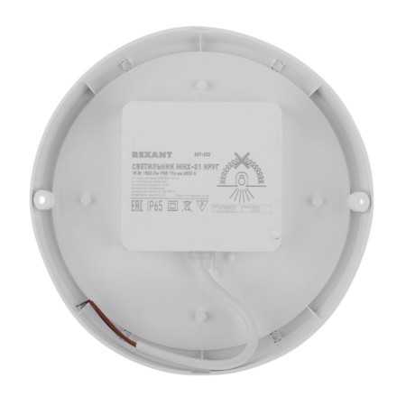 Luminer LED LED dust -proof circle IP65 18W 1800lm 6500K REXANT-4