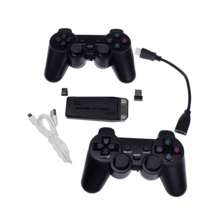 Game console Mybit Game-5, 8/16/32 Bits, 3500 Games, 4K HD, 32 GB, HDMI, Microsd, 2 joysticks, black-5