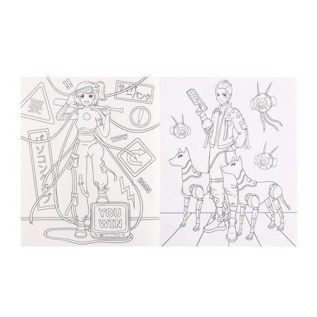Coloring "Cyberpank"-3