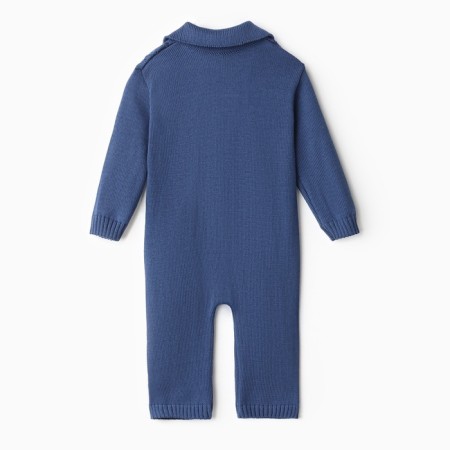 Combine Knitted Minaku, height 56-62 cm, blue color-5