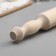 Rockbrush with handles of a share, 44 cm, birch