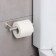 Toilet paper holder, stainless steel