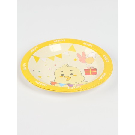 A set of paper utensils "Happy chicken", set of 12 pcs.-2