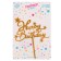 Topper "Happy Birthday", stars