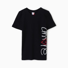 T -shirt for girls, black color, height 158 ​​cm