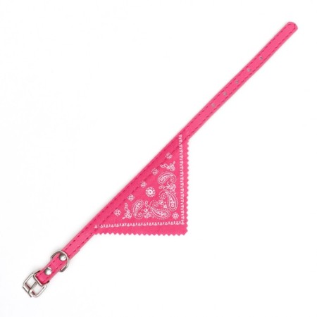 Collar with a scarf 32 x 1 cm, Osh 22-28, pink-2