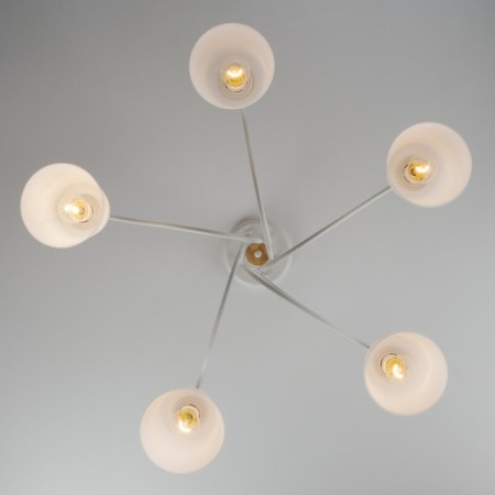 Betty 5x40W chandelier e27 white-1