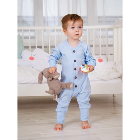 Kemovitson on buttons for children's fashion, height 74 cm, blue color-2