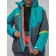 Ski suit female, size 58, green color