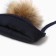 Children's hat with insulation, rn 42-44, dark blue color