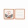 A set of 6 nameplate for gifts "Happiness", 6.5 x 5.1 cm, 6 pcs