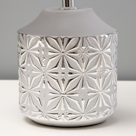 E14 40w 4 40W silver 20x20x32 cm desktop lamp-3