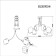 Ceiling EVOLUCE lamp. Sle205302-06. Besano. 6x40 watts, E14, 70x70x32 cm, bronze color, black