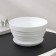 Pot for flowers with a pallet "Alice", 0.5 l, white color