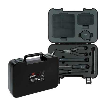 A set of tools universal tundra pro, case with organizers, 6 items