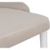 CHART STARAL CARA Kora Metal/velor, white/beige 47x57x89 cm