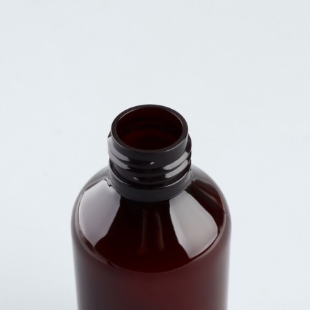A bottle for storage, with a dispenser, 150 ml, brown color/black-4