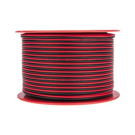 Acoustic cable REXANT SHVPM, 2 x 0.75 mm², red-black, bay 100 m-2