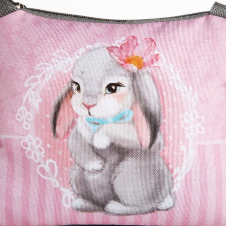 Gift set for the girl "Bunny", bag, notebook-6