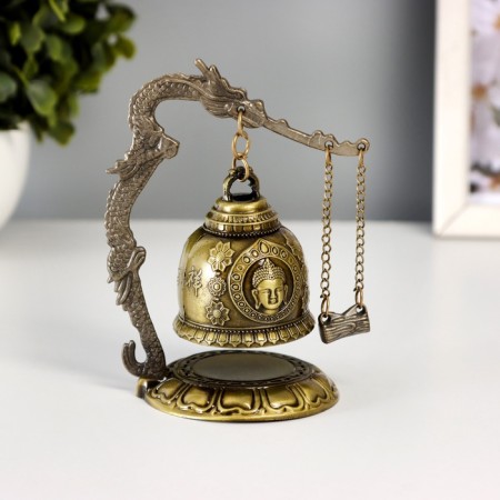 Bell-hong metal "Buddha" d = 4.8 cm 11.2x9.5x9.5 cm-3