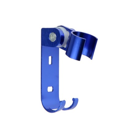 Bowl Holder Zein Z67, adjustable with hook, aluminum, blue-6