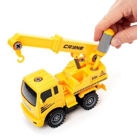 The designer of the screw "Construction crane", 28 parts-3