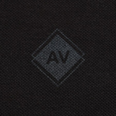 Male polo with long sleeve, black color, size 50-4
