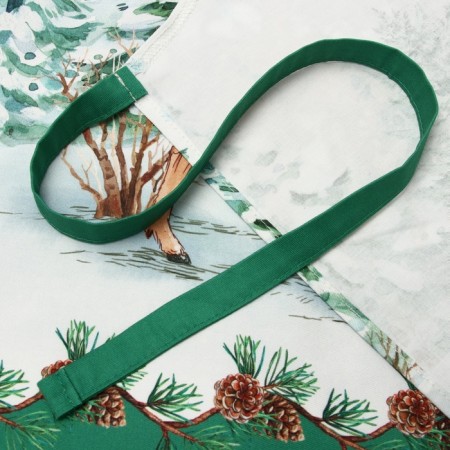 Set of Gift "Ethel" New Year's forest, apron, towel, take-8