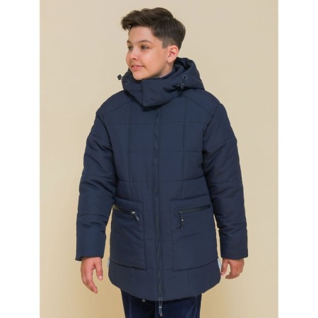 Jacket for boys, height 140 cm, dark blue color-1