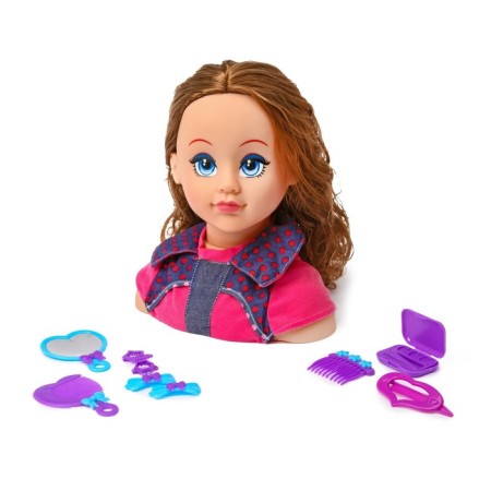 Maneken doll to create hairstyles "Karina" with accessories