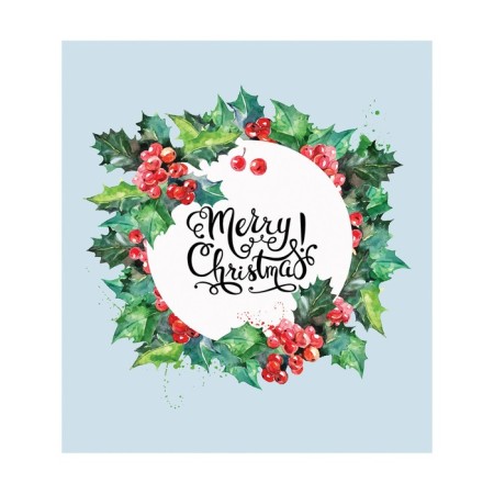A set of napkins for serving the “Omela for Christmas” table, rectangular, size 32x46 cm, 4 pcs-1