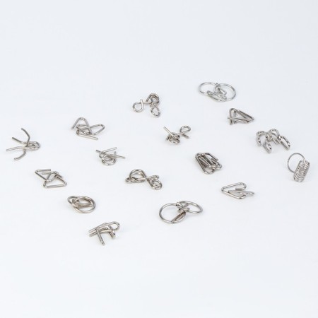 Metal puzzles 16 pcs "Animals"-6