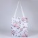 Bag Schoper "Rose", 35x0.5x40 cm, Department without lightning, without lining, white