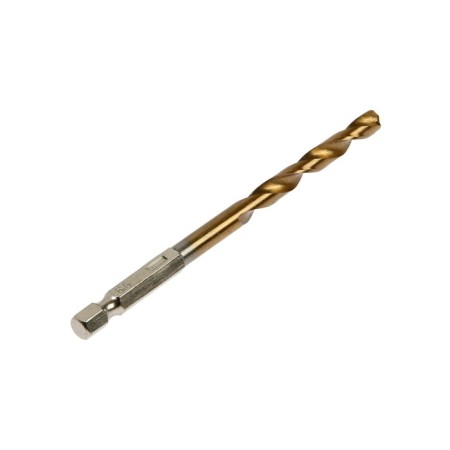 Tundra metal drill, HSS-tin, hexagonal shank, 6 x 77 mm-2