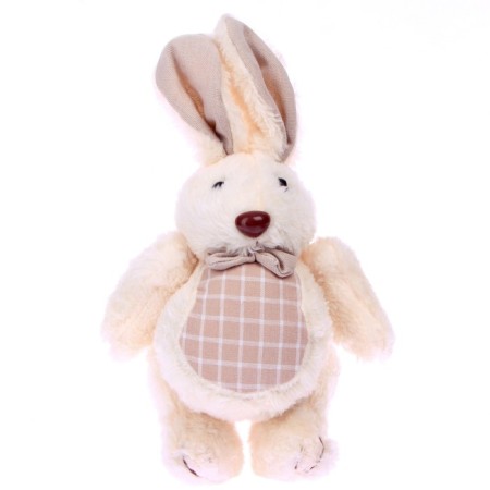 Soft toy "Rabbit in a butterfly", color mix
