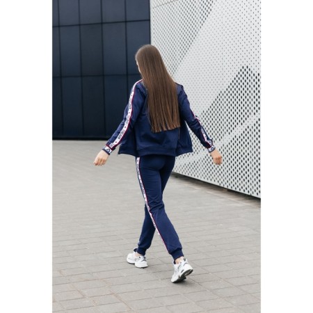 Female Sports Costume, size 48, dark blue color-4