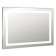 Mirror with Doratiz LED backlighting "Adele", 800x600 mm, sensory switch, dimmer