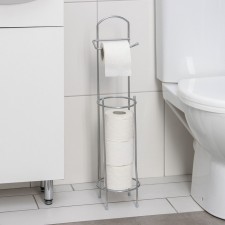 Organizer for toilet paper 15.5 × 66 cm, color chromium