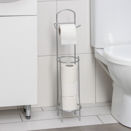 Organizer for toilet paper 15.5 × 66 cm, color chromium