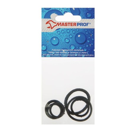 A set of plumbing rings of Masterprof IS. 130926, for Americans 1/2, 3/4 ", 1", 2 pcs.
